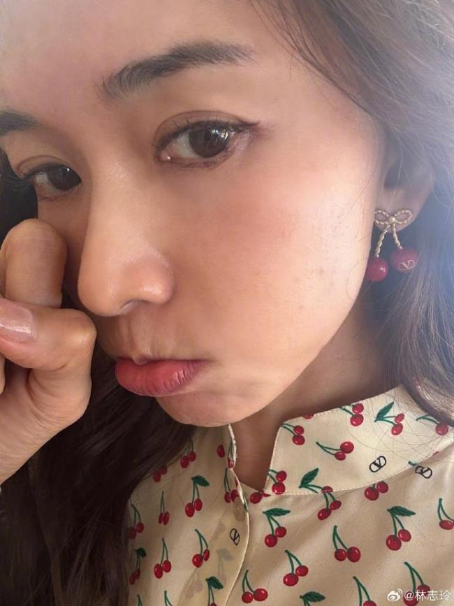 林志玲带儿子去戛纳 过敏仍不忘撒娇