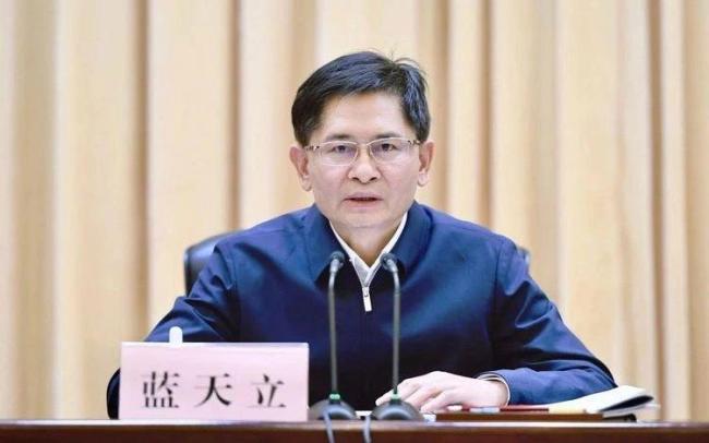 廣西壯族自治區(qū)主席藍天立被查