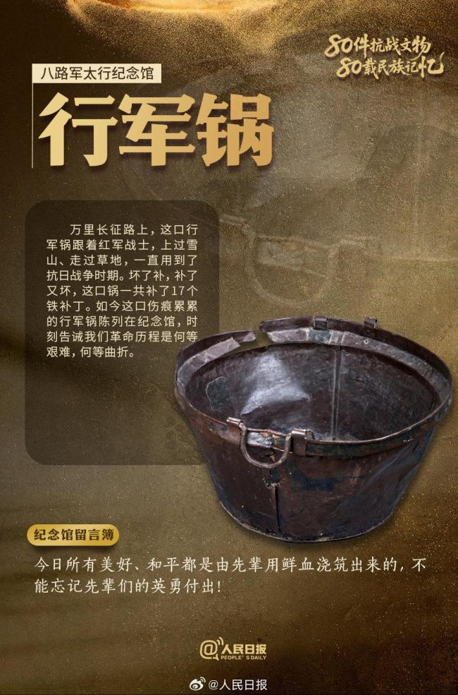 8件抗戰(zhàn)文物見(jiàn)證民族記憶 守護(hù)永不褪色的記憶