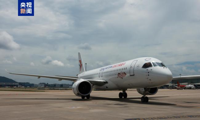 C919航線上新,！上海虹橋—深圳直達(dá)往返航班開通