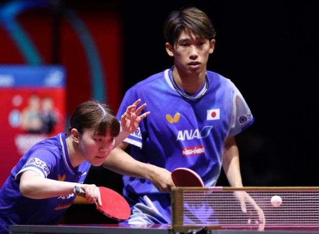 世乒賽日本組合不戰(zhàn)而勝進(jìn)決賽 法國對手因傷退賽