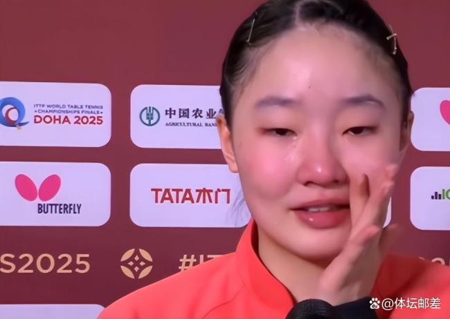 王曼昱6戰(zhàn)全勝張本美和 開局把她打哭 技術與心態(tài)的雙重勝利