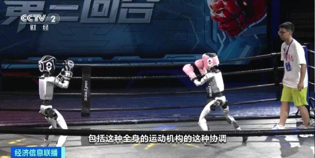 人形機(jī)器人“擂臺賽”開打