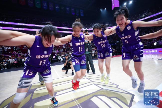 耐高籃球：清華附中奪得女子組冠軍 大比分勝出