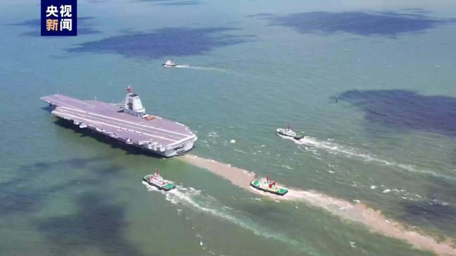 中國海軍今年能邁進(jìn)三航母時代嗎 福建艦即將入列
