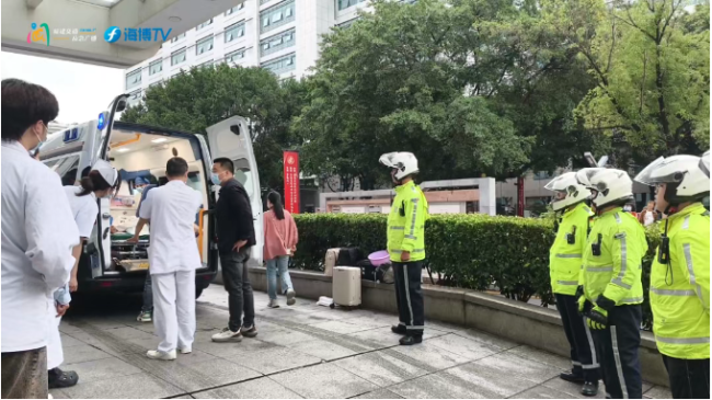 重傷昏迷女孩緊急轉院 三地接力護送 愛心照亮生命之路