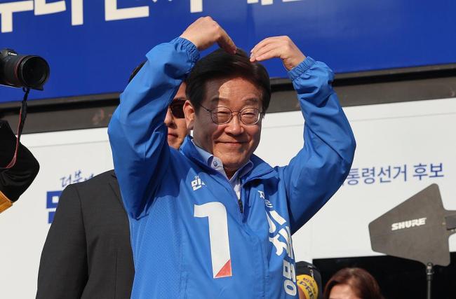 韓國大選三強對決 李在明領跑 民眾意愿強烈