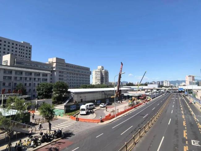 八角游樂園地鐵站封站改造 提升換乘便利性
