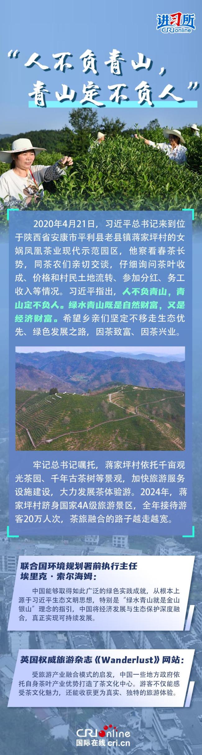 【讲习所·中国与世界】“人不负青山，青山定不负人”