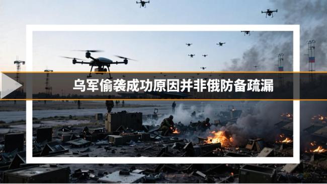 俄为何防不住乌军偷袭行动 背后另有隐情