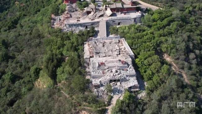 山西一博物館部分建筑坍塌 無人員傷亡