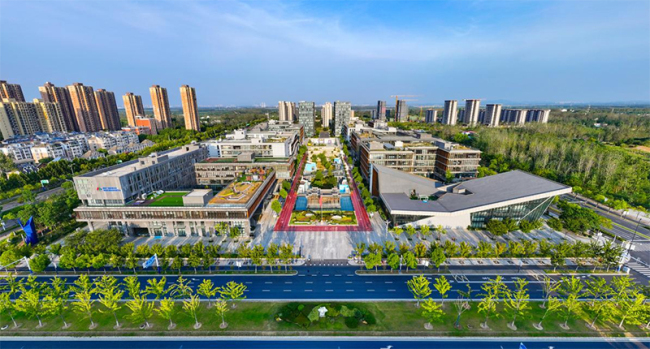 紫云山（包河）文化創(chuàng)意產(chǎn)業(yè)園核心區(qū)。合肥市包河區(qū)委宣傳部供圖