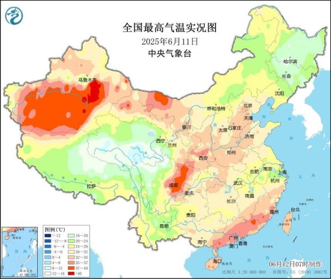 又要热了 全国多地高温将连成一片