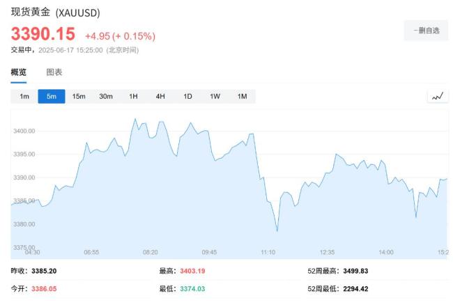 黃金成今年市場(chǎng)唯一信任的避風(fēng)港
