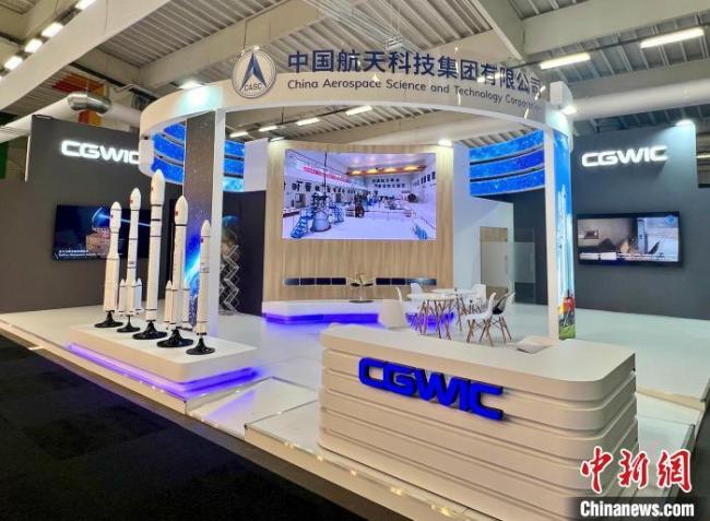 中国航天科技产品亮相巴黎航展