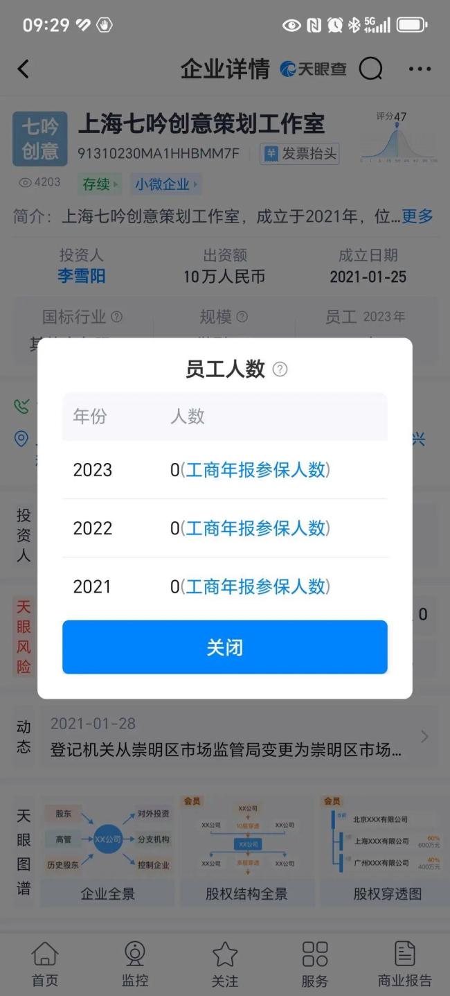 李雪琴老谢6年前共同创业 昔日好友因财务纠纷对簿公堂