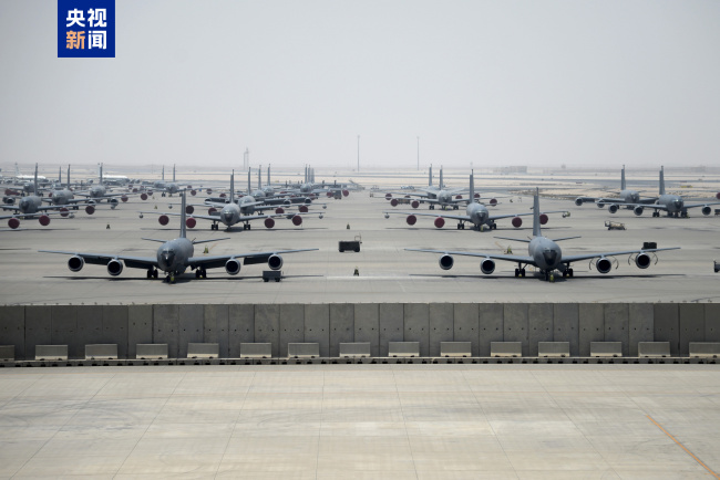 美国驻卡塔尔大使馆限制人员进入美空军基地