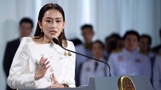 泰国民众举行示威要求佩通坦下台 录音泄露引发抗议浪潮