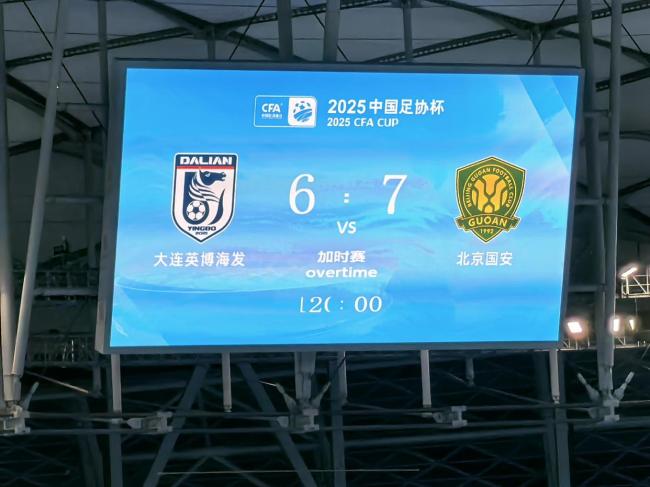 北京國安晉級足協(xié)杯八強 點球大戰(zhàn)逆轉勝