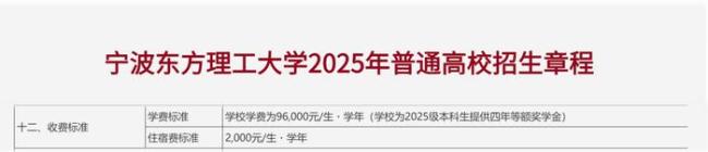 宁波东方理工大学怎么赢西湖大学？如何看“宁波东方理工大学一年学费9.6万”这件事