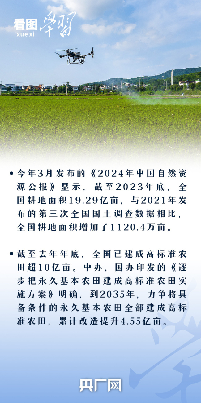 看圖學(xué)習(xí)丨“守住耕地這個(gè)命根子” 總書(shū)記心系耕地保護(hù)