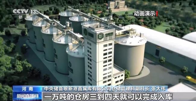 “黑科技”升级粮食“住”进好房子 智能仓储守护粮食安全