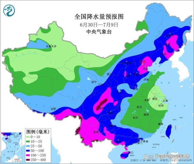 为何6月暴雨带异常提前到北方 副高大幅北抬创同期新态