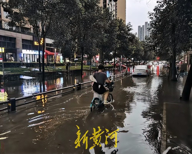 成都暴雨“划船哥”是赶去上班的托尼