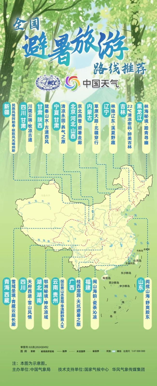 中國氣象局“強(qiáng)推”16條避暑線路