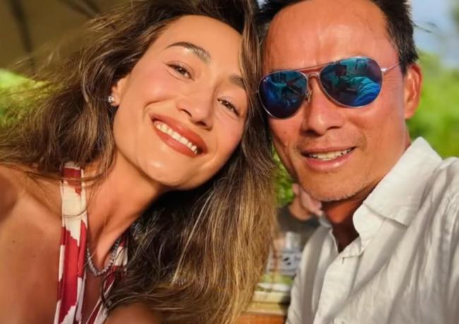女星MaggieQ官宣結婚 幸福時刻分享