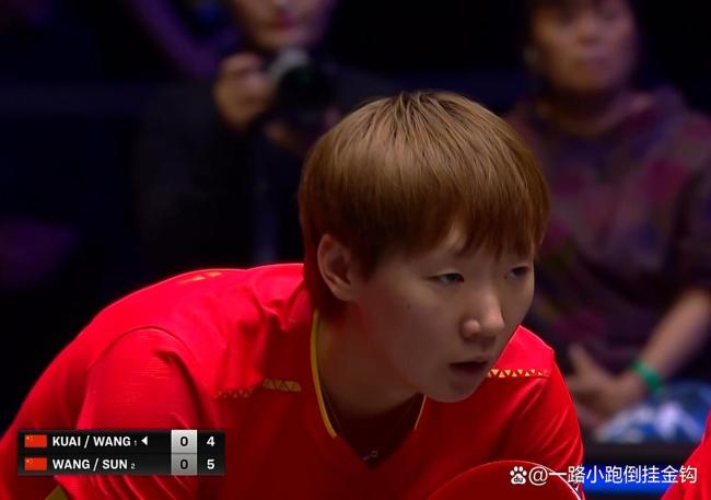 孫穎莎王曼昱無緣女雙冠軍 蒯曼王藝迪3-2險勝奪冠