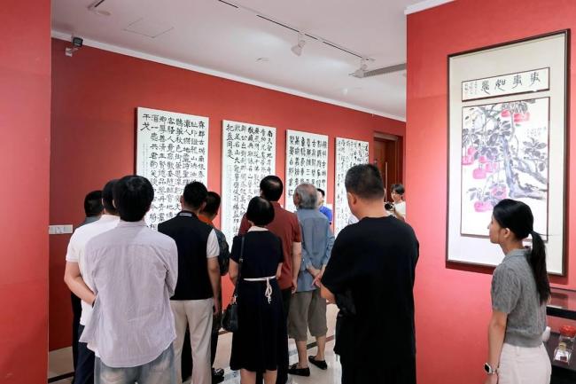 懷馥詩書畫印作品巡展開幕 傳承與創(chuàng)新的完美融合