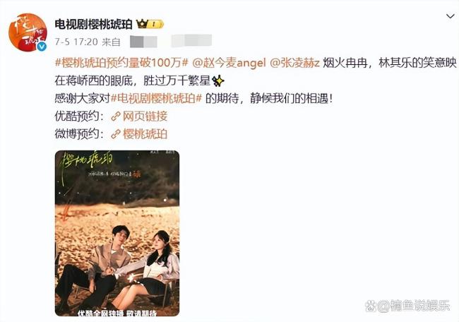 櫻桃琥珀好權(quán)威的兩張臉 青春愛情劇定檔引發(fā)期待