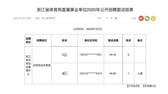 招足球教練要博士是不是蘿卜招聘 官方通報(bào)取消資格