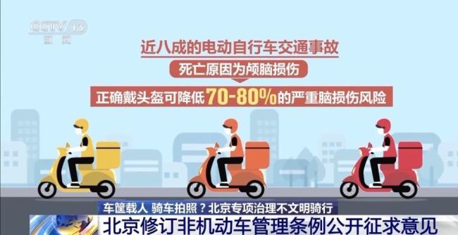最高罰1000元,！北京嚴查哪些危險行為？ 十類不文明騎行行為被整治