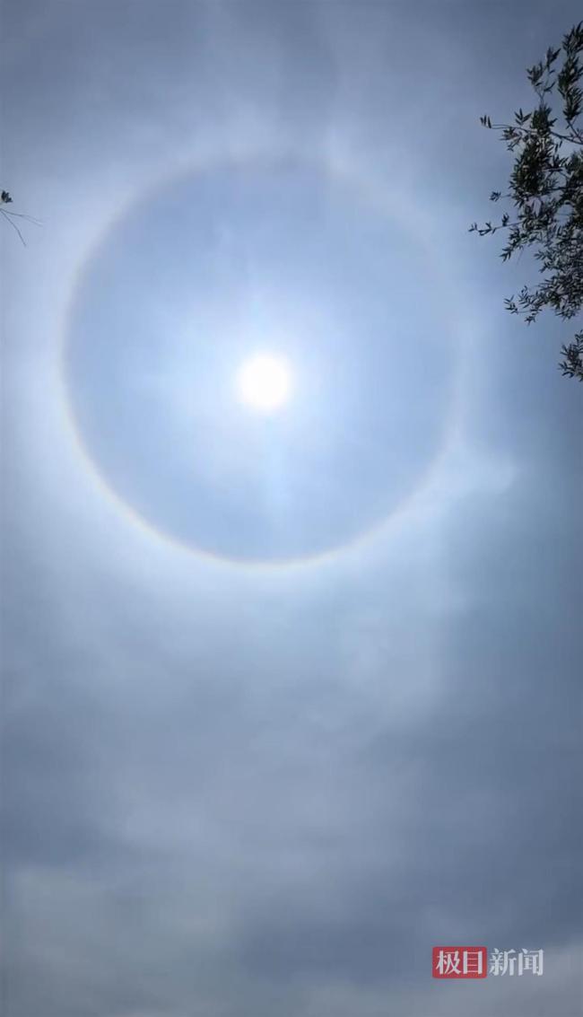 西安把太阳都热“晕”了 高温炙烤突破40℃