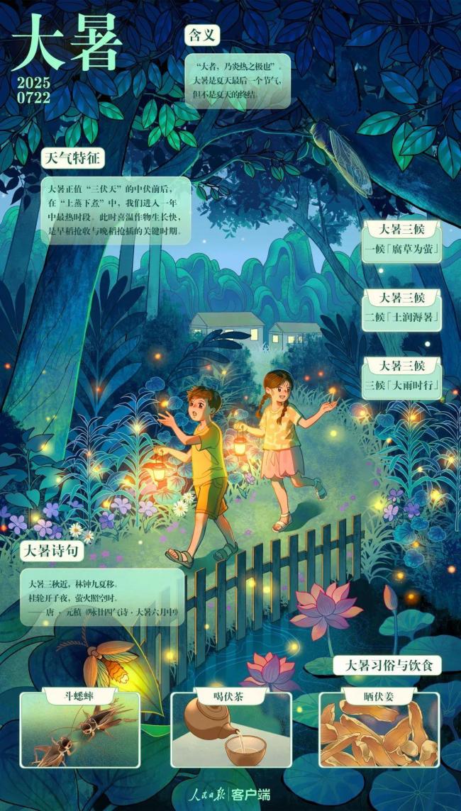 今日大暑 盛夏的熱情禮贊