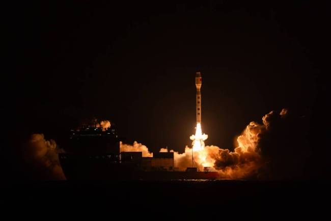 浙江民营星链第四次冲上太空