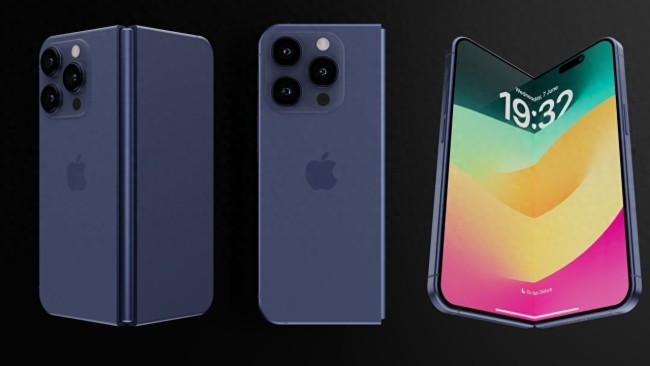 苹果折叠iPhone渲染图再曝光 探索3D堆叠电池技术