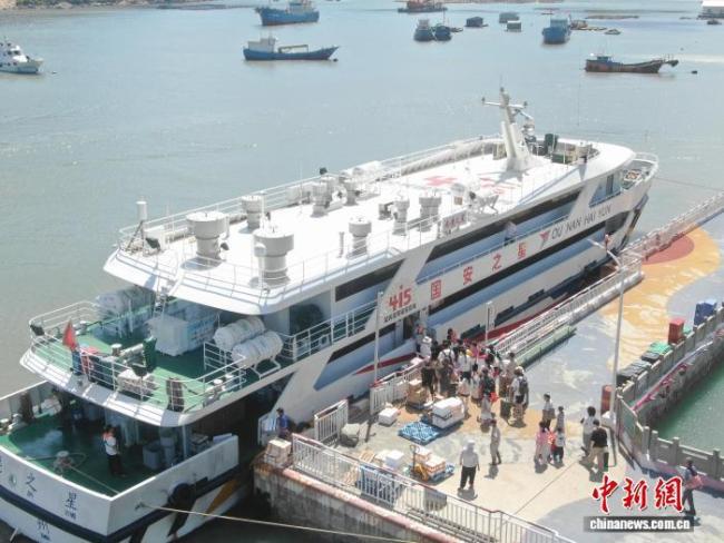 浙江启动海上防台风应急响应 南麂岛疏散旅客