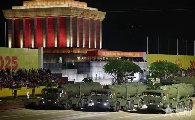 越南举行国庆80周年阅兵空中彩排 新老装备同台展示