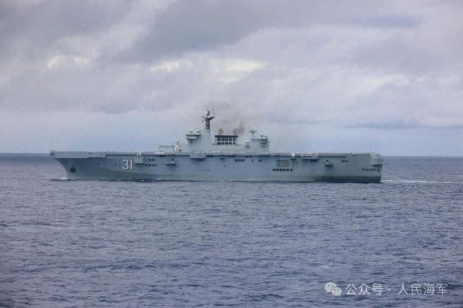 超燃！海南舰最新训练画面公开！