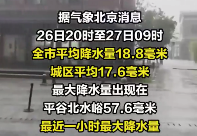 雨雨雨 北京今天继续下雨