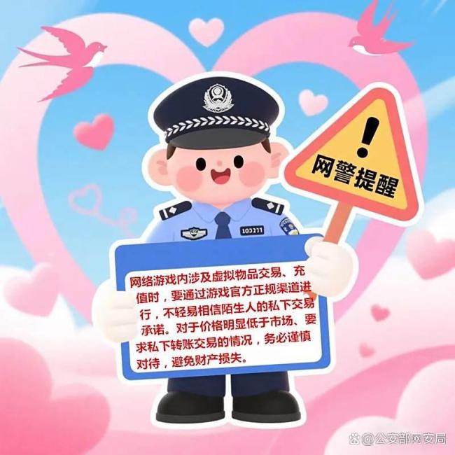 网警这份网络安全清单请查收 防范七夕陷阱