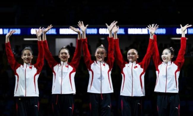 中国艺术体操队世锦赛夺金背后的故事 永不言弃的精神