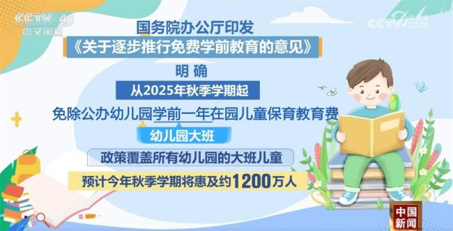 9月起一批涉学前教育等新规将实施