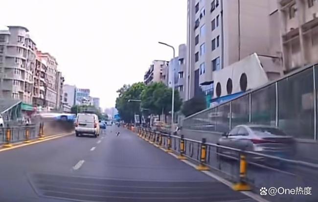 两车斗气 出租车被撞至对向车道 危险驾驶引发热议