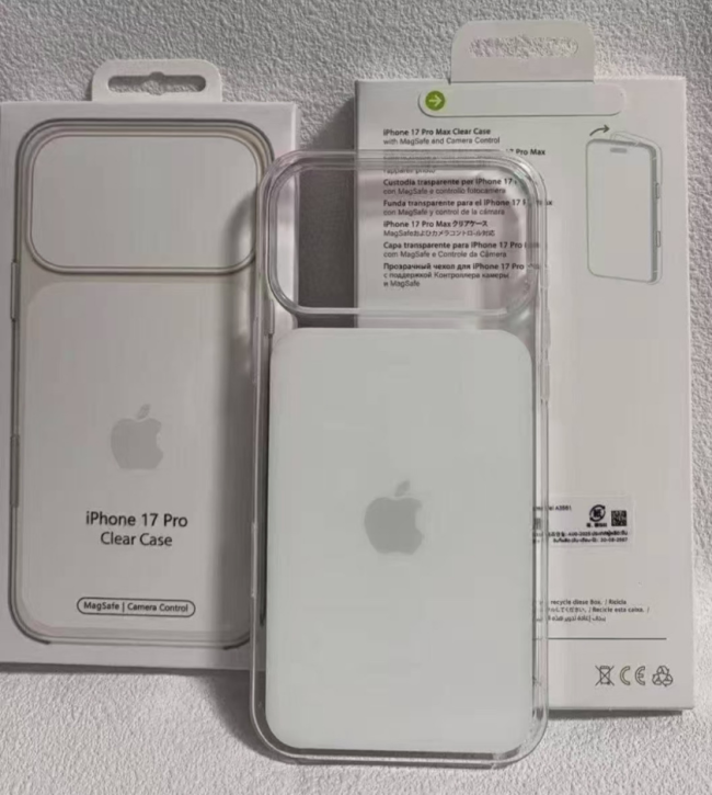 iPhone17Pro透明保护壳曝光 三大变化暗示新设计