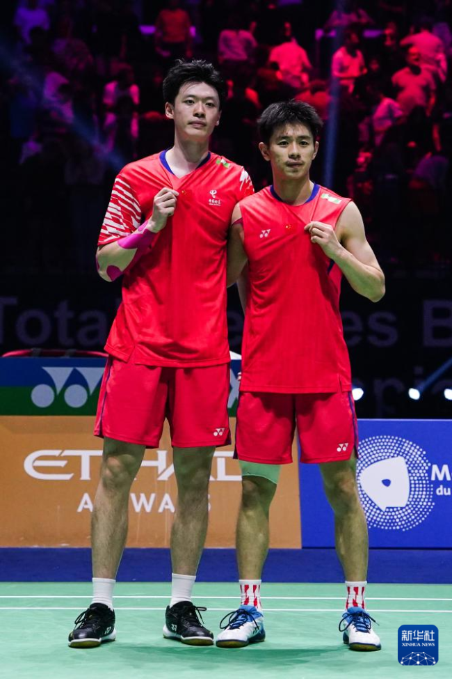 羽毛球世锦赛男双 中国组合挺进决赛