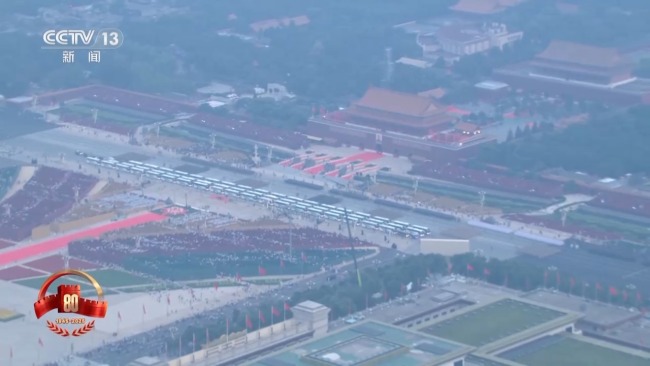 準(zhǔn)備就緒！受閱部隊(duì)已在長(zhǎng)安街列陣